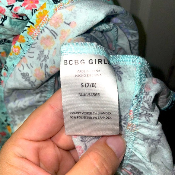 BCBG Girls Small (7/8) Flower Dress - Picture 5 of 5